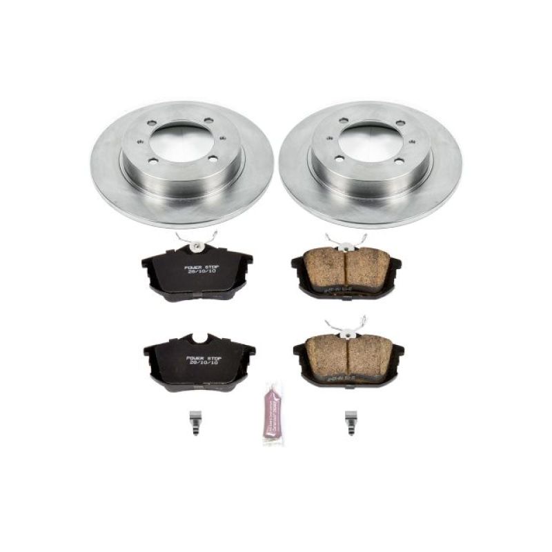 PSB Autospecialty Kit - Power Stop 00-04 Volvo S40 Rear Autospecialty Brake Kit