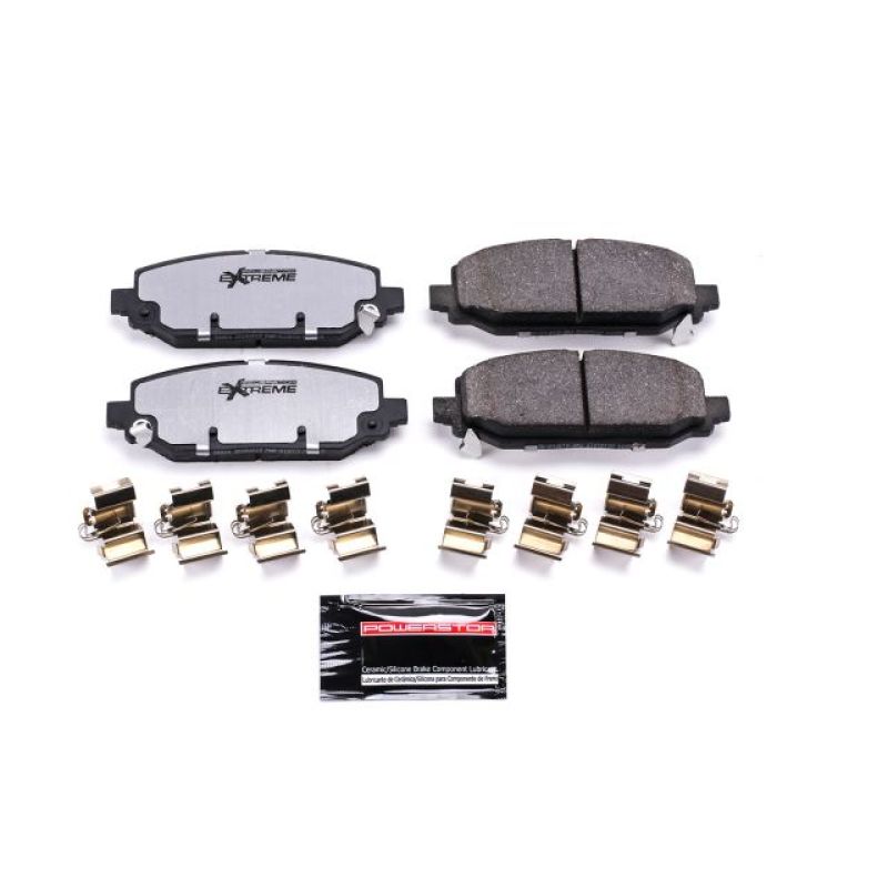 PSB Z36 Truck & Tow Brake Pads - Power Stop 18-19 Jeep Wrangler Rear Z36 Truck & Tow Brake Pads w/Hardware