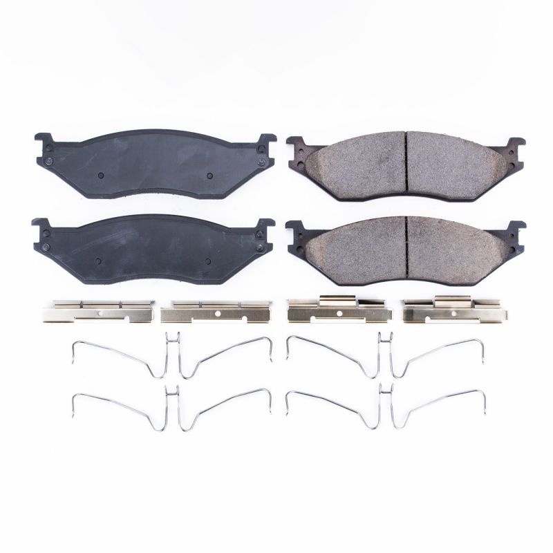 PSB Z17 Evolution Brake Pads - Power Stop 08-09 Ford F53 Front or Rear Z17 Evolution Ceramic Brake Pads w/Hardware