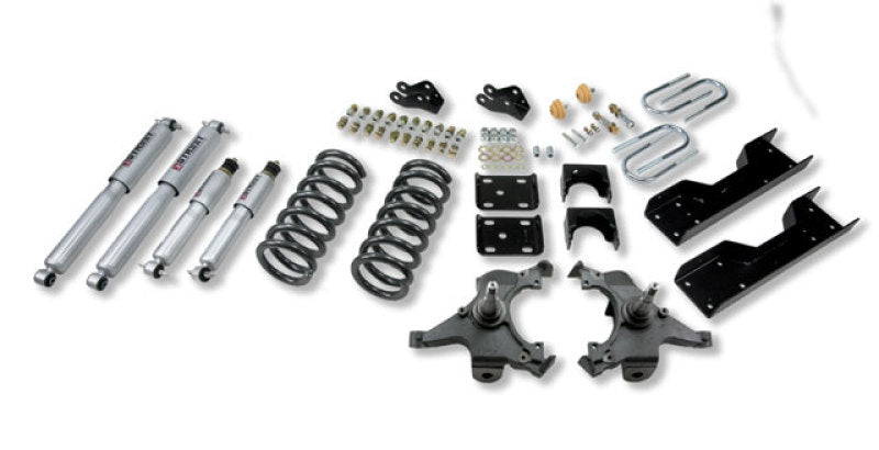 BT Lower Kit w SP Shocks - Belltech LOWERING KIT WITH SP SHOCKS