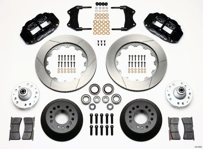 WIL Superlite Brake Kit - Wilwood Narrow Superlite 6R Front Hub Kit 14.00in WWE ProSpindle