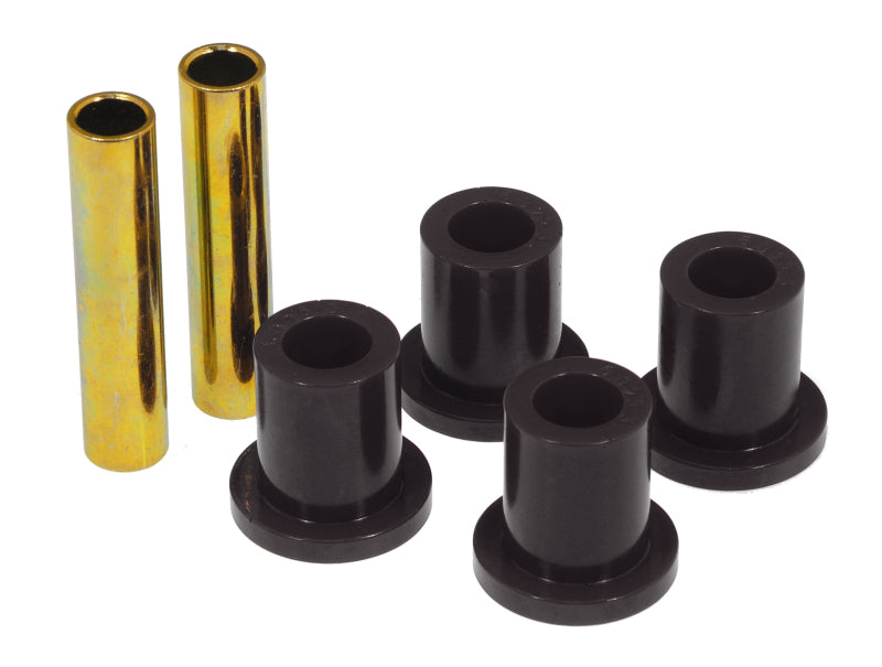 PRO Spring/Shackle Bush- Blk - Prothane 73-79 Ford Truck Rear Frame Shackle Bushings - Black