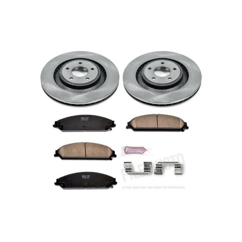 PSB Autospecialty Kit - Power Stop 13-14 Chrysler 200 Front Autospecialty Brake Kit
