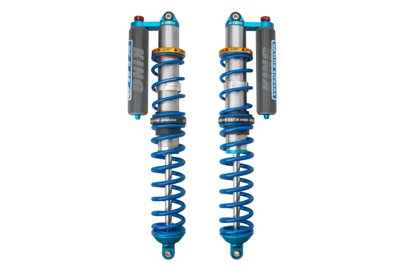 KIN 3.0 Coilovers - King Shocks Can Am Maverick R 3.0 Front Coilover w/ Adj & Finned Res (req. Trimming)
