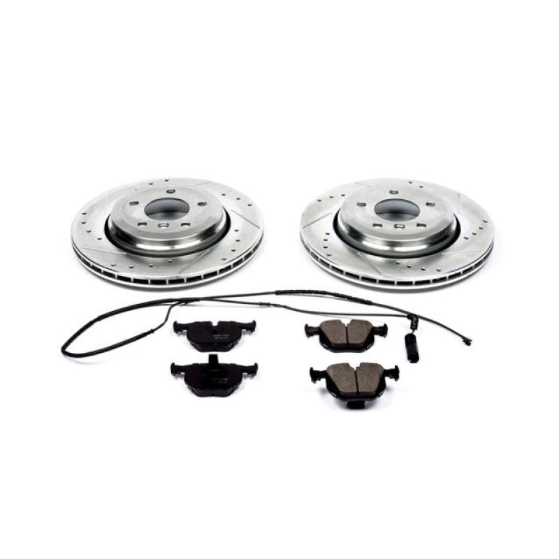 PSB Z23 Evolution Kit - Power Stop 01-06 BMW 330Ci Rear Z23 Evolution Sport Brake Kit