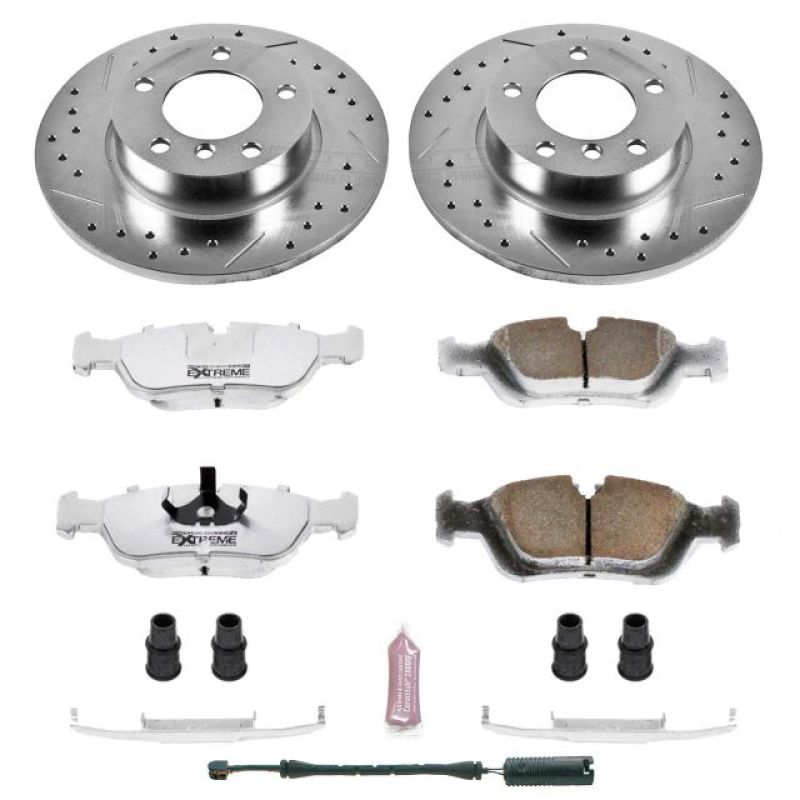 PSB Z26 Street Warrior Kit - Power Stop 95-99 BMW 318ti Front Z26 Street Warrior Brake Kit