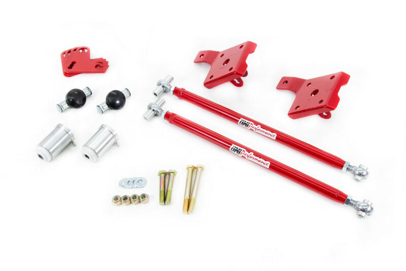 UMI Traction Bars - UMI Performance 70-81 GM F-Body Leaf Spring Traction Bars