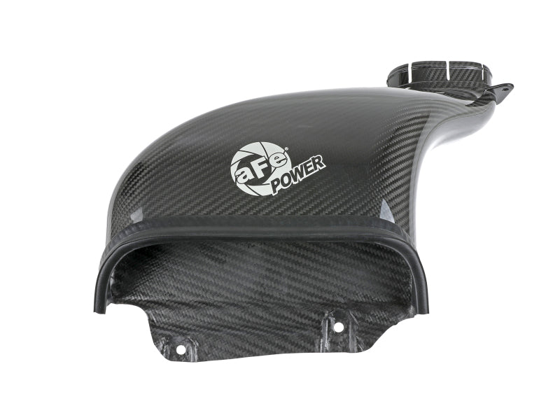 AFE Quantum Intakes - aFe Quantum Cold Air Intake System Scoop 18-20 Ford F150 EcoBoost V6-3.5L/2.7L - Carbon Fiber