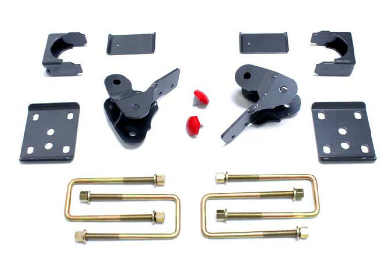 MXT Lowering Flip Kit - MaxTrac 15-20 Ford F-150 2WD 4in Rear Lowering Flip Kit