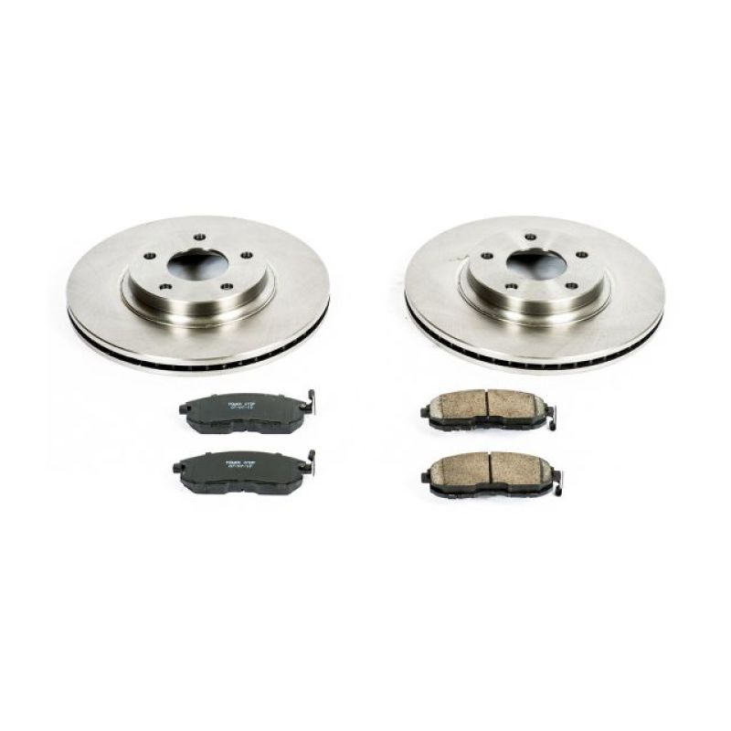 PSB Autospecialty Kit - Power Stop 02-04 Infiniti I35 Front Autospecialty Brake Kit