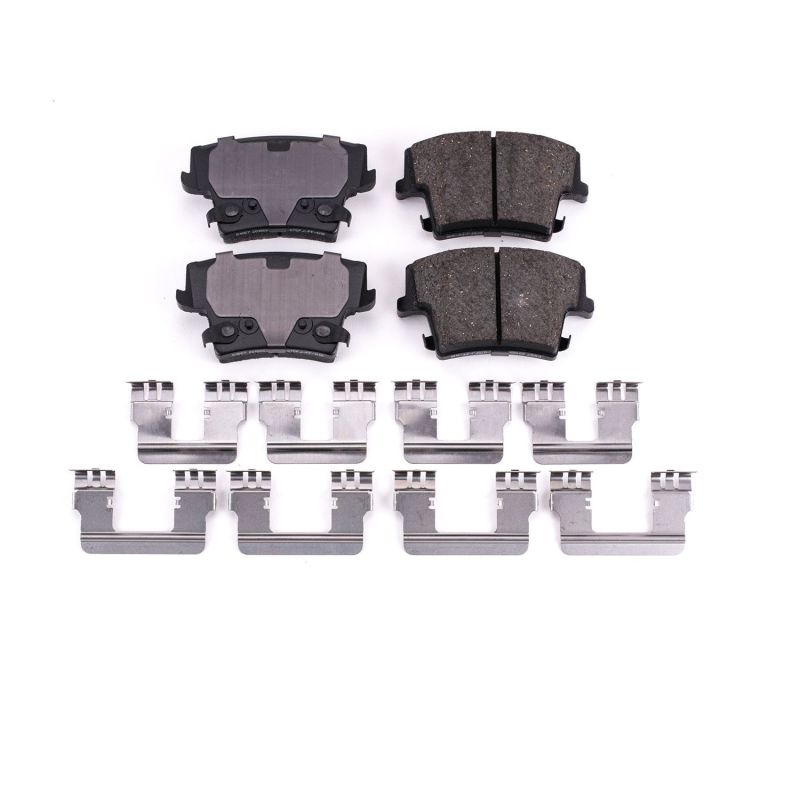 PSB Z17 Evolution Brake Pads - Power Stop 05-19 Chrysler 300 Rear Z17 Evolution Ceramic Brake Pads w/Hardware