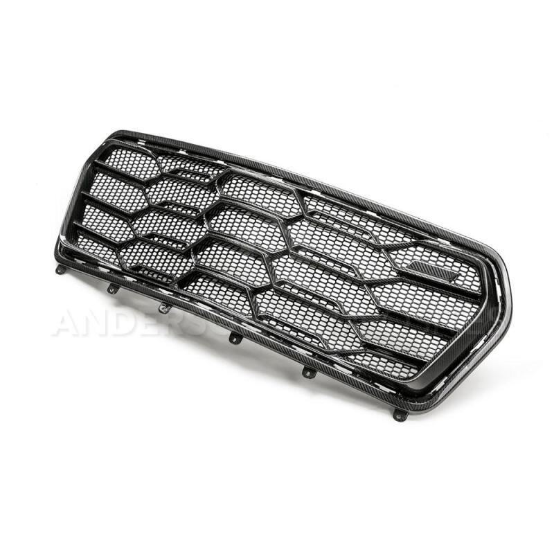 AND Front Grilles - Anderson Composites 17-18 Chevrolet Camaro ZL1 1LE Front Lower Grille