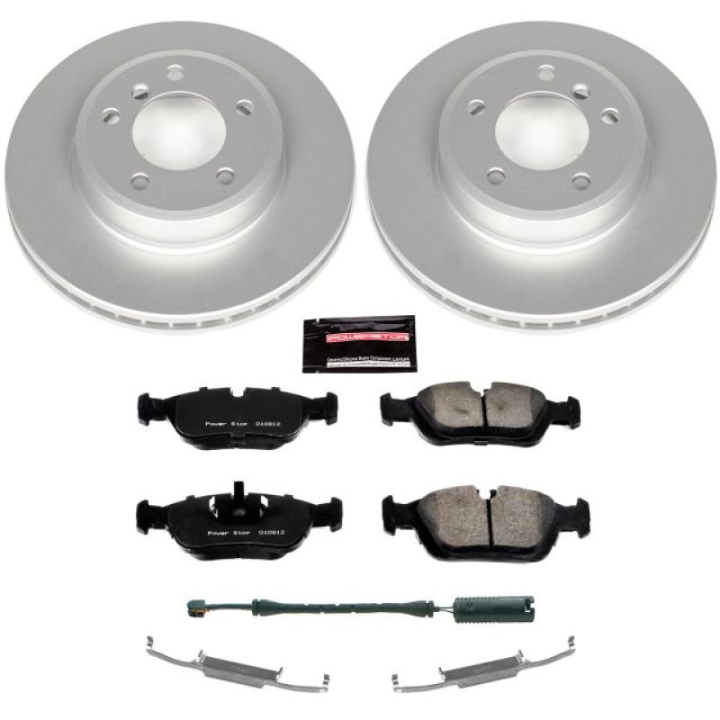 PSB Z23 Evolution Coated Kit - Power Stop 01-02 BMW Z3 Front Z23 Evolution Sport Coated Brake Kit
