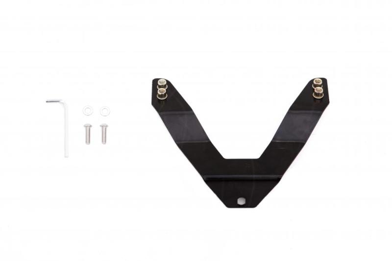 LND Bull Bars - Lund Universal License Plate Relocation Kit For Bull Bars - Black
