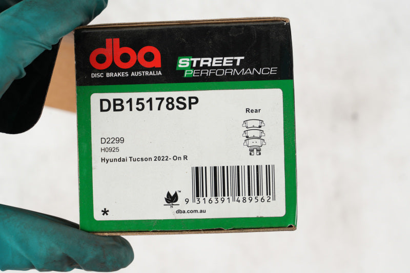 DBA SP Performance Brake Pads - DBA 20-23 Hyundai Sonata SP Performance Rear Brake Pads
