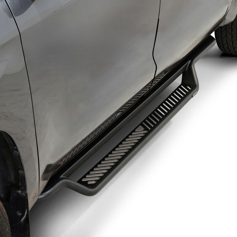 WES Running Boards - Outlaw - Westin 07-21 Toyota Tundra CrewMax Cab Outlaw Drop Running Boards - Tex. Blk