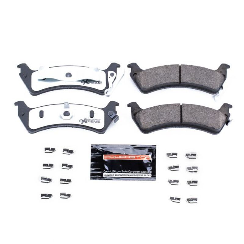 PSB Z36 Truck & Tow Brake Pads - Power Stop 94-98 Jeep Grand Cherokee Rear Z36 Truck & Tow Brake Pads w/Hardware