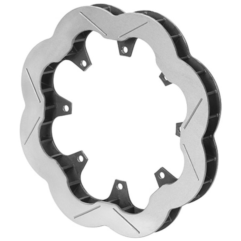WIL Rotors - Wilwood Super Alloy Scalloped Slotted Rotor 11.75in Diameter 32 Vane Count 8x7in Rotor Bolt Circle