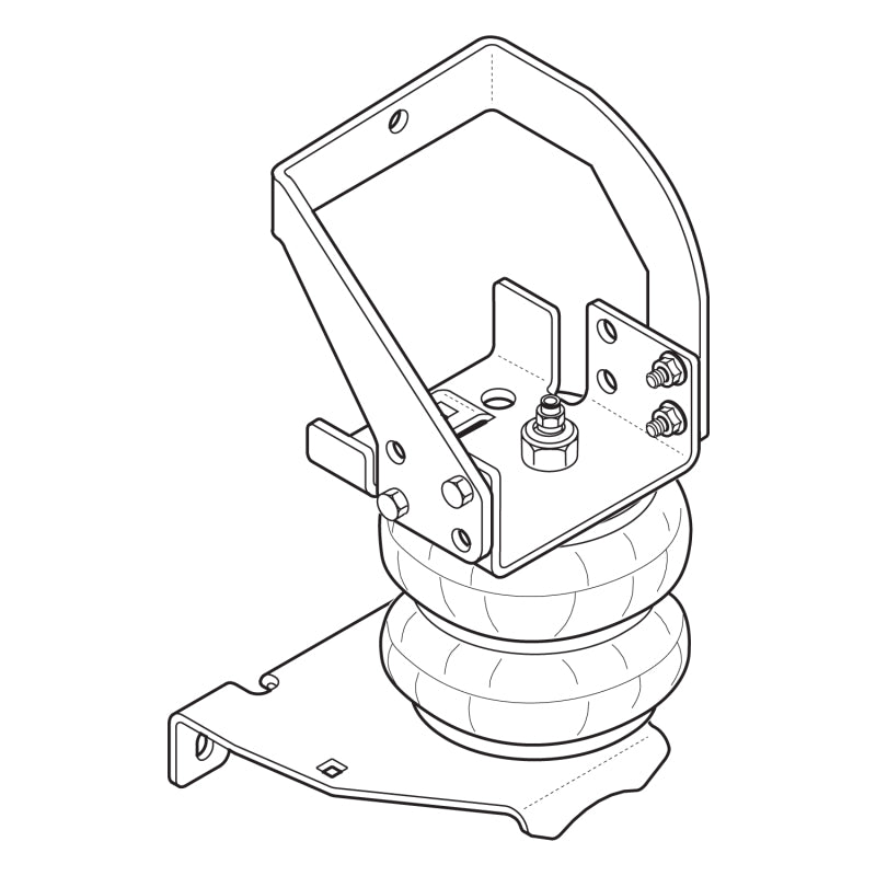 FIR Ride-Rite Kits - Rear - Firestone Ride-Rite Air Helper Spring Kit Rear 96-07 Ford E-450 (W217602377)