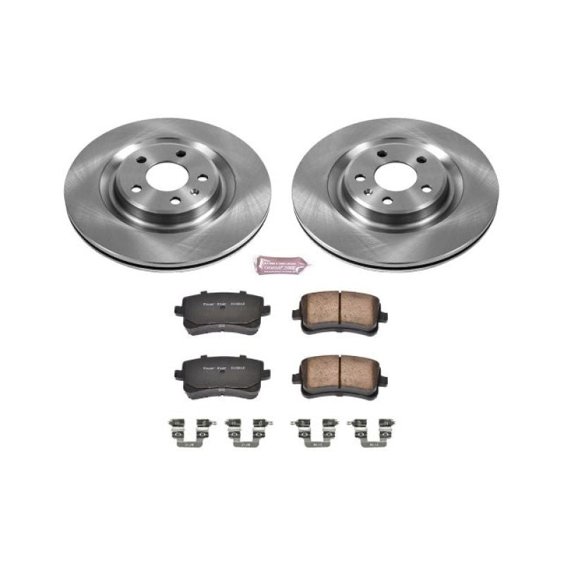 PSB Autospecialty Kit - Power Stop 13-17 Audi Q5 Rear Autospecialty Brake Kit