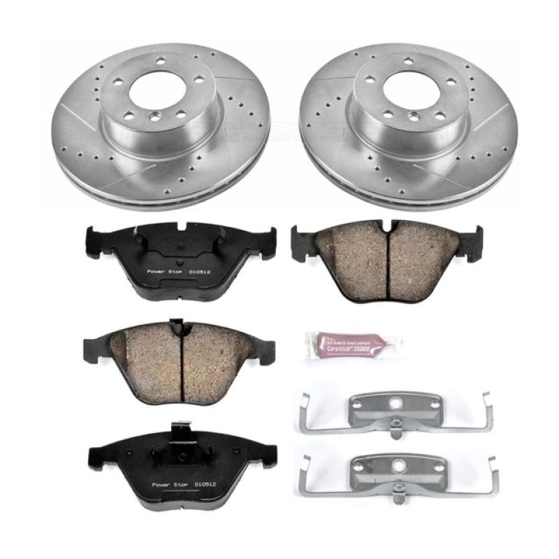 PSB Z23 Evolution Kit - Power Stop 08-10 BMW 328i Front Z23 Evolution Sport Brake Kit