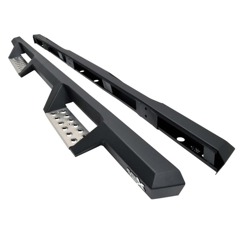 WES Nerf Bars - HDX Drop - Westin 2024 Toyota Tacoma Double Cab HDX Stainless Drop Nerf Step Bars - Textured Black