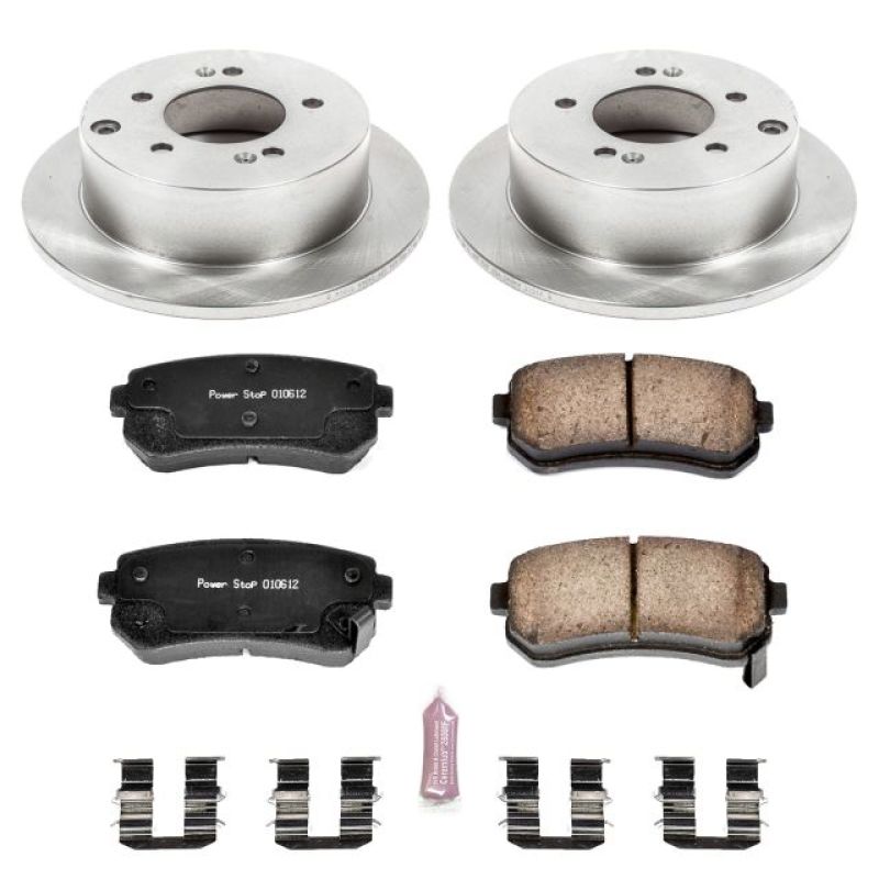 PSB Autospecialty Kit - Power Stop 10-13 Kia Forte Rear Autospecialty Brake Kit