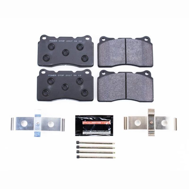 PSB Track Day Brake Pads - Power Stop 15-17 Dodge Viper Front or Rear Track Day Brake Pads