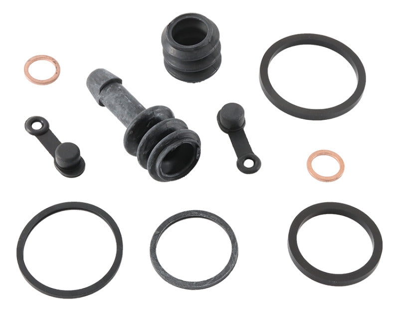 ABR Caliper Rebuild Kits - All Balls Racing 88-90 Kawasaki ZX1000 Ninja ZX10 Caliper Rebuild Kit - Rear