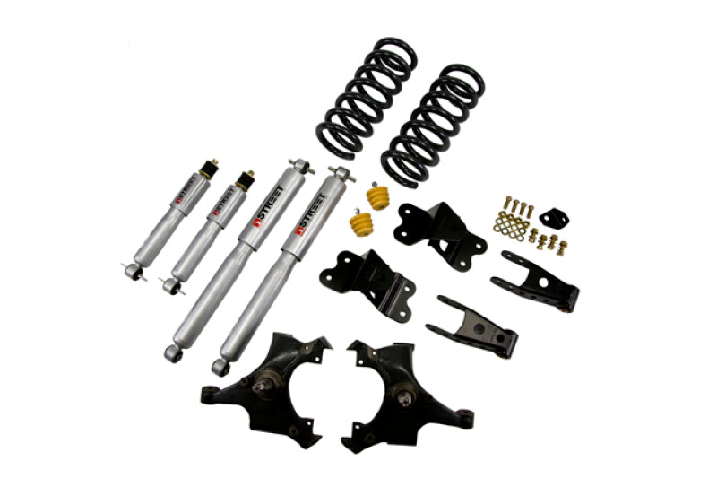 BT Lower Kit w SP Shocks - Belltech LOWERING KIT WITH SP SHOCKS