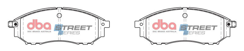 DBA Street Series Brake Pads - DBA 09-13 Infiniti G37 (Excl Sport Brake Pkg) Street Series Front Brake Pads