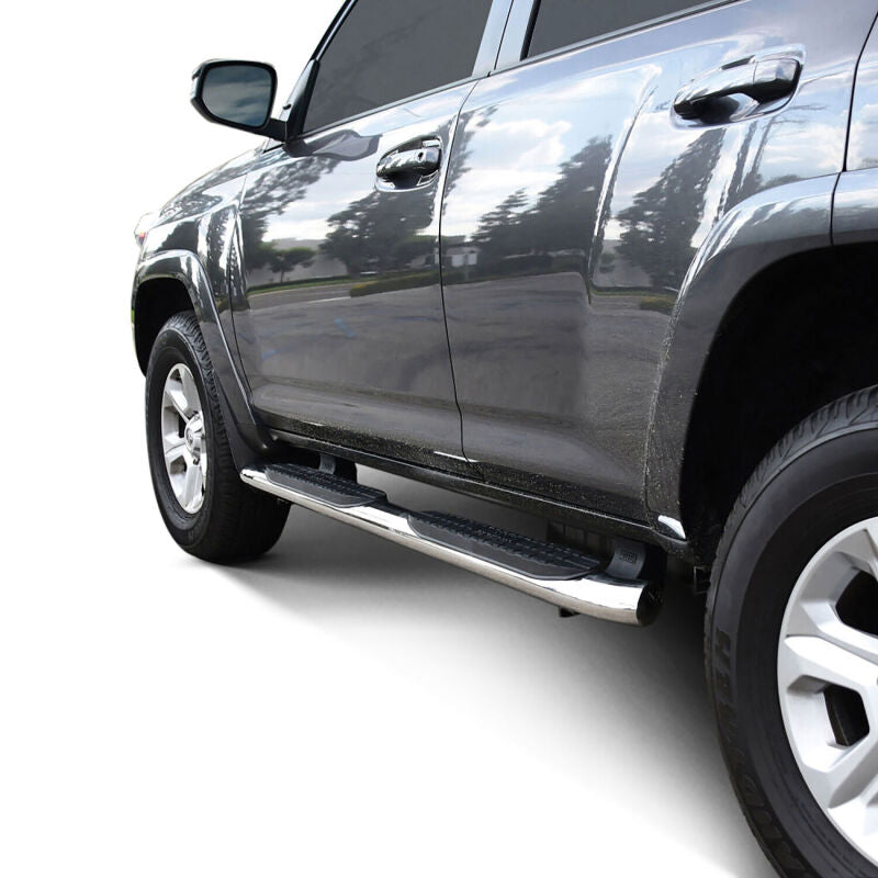 WES Nerf Bars - PRO TRAXX 4 - Westin 2014-2017 Toyota 4Runner SR5 PRO TRAXX 4 Oval Nerf Step Bars - SS