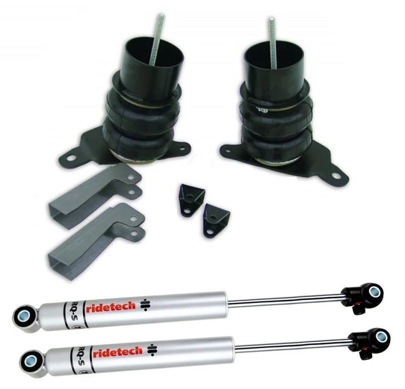 RID Suspension Kits - Front - Ridetech 64-72 GM A-Body Front CoolRide Air Spring & RQ-S Shock Kit