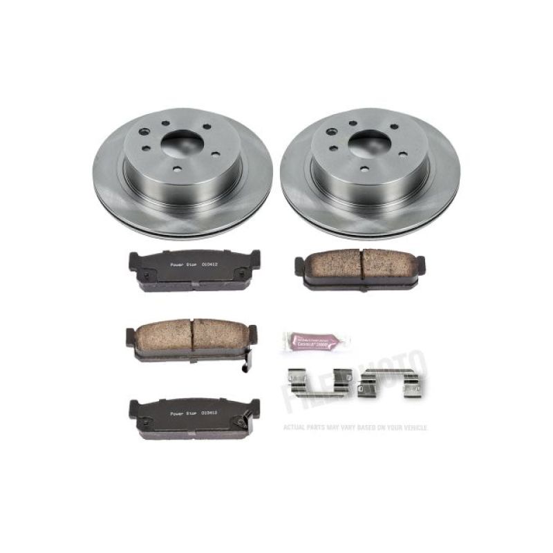 PSB Autospecialty Kit - Power Stop 03-04 Infiniti M45 Rear Autospecialty Brake Kit