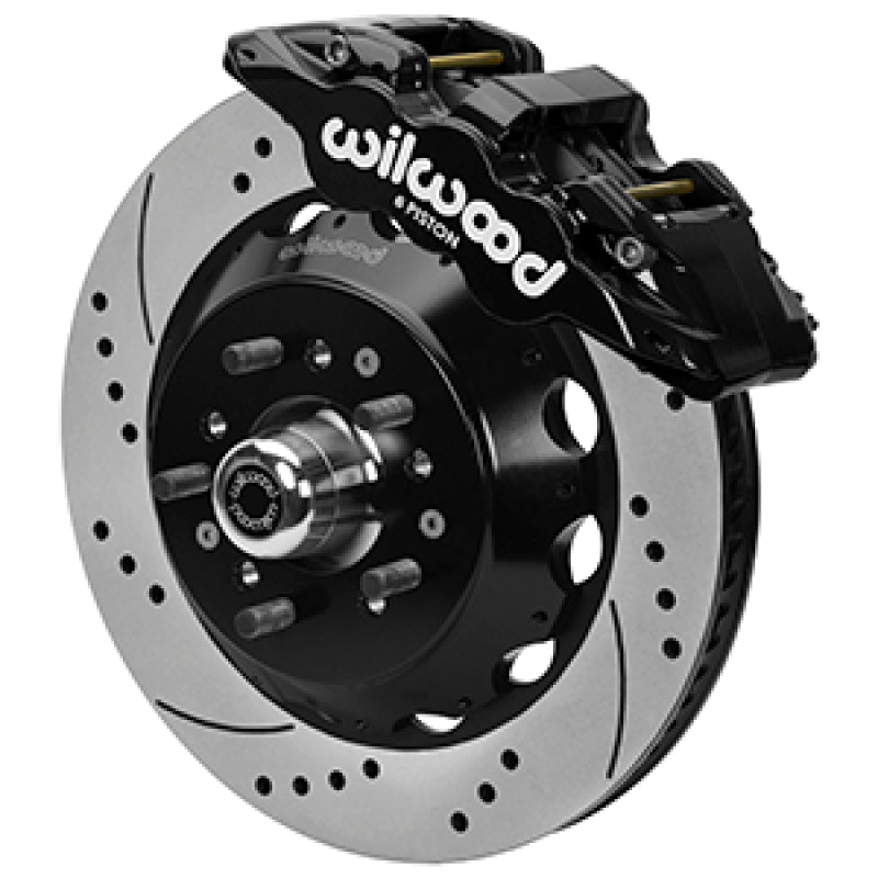 WIL Aero Brake Kit - Wilwood AERO6 Front Kit AFX Pro Spindle 14