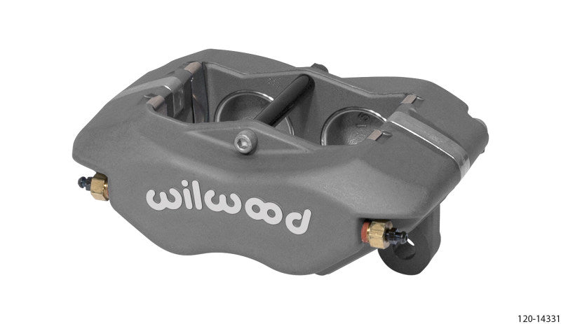 WIL Dynalite Caliper - Wilwood Caliper-Forged Narrow Dynalite 3.50in Mount 1.62in Pistons .81in Disc