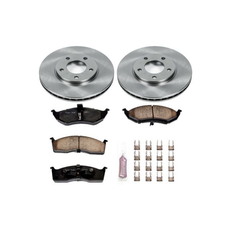 PSB Autospecialty Kit - Power Stop 1996 Chrysler Town & Country Front Autospecialty Brake Kit