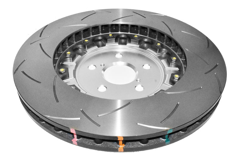 DBA 5000 Series Slotted Rings - DBA 16-20 Lexus GS F Front 5000 Series Slotted Rotor w/Silver Hat