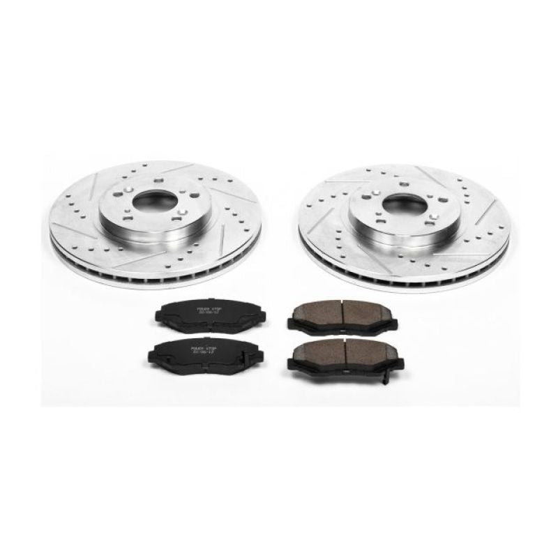 PSB Z23 Evolution Kit - Power Stop 03-08 Honda Pilot Front Z23 Evolution Sport Brake Kit