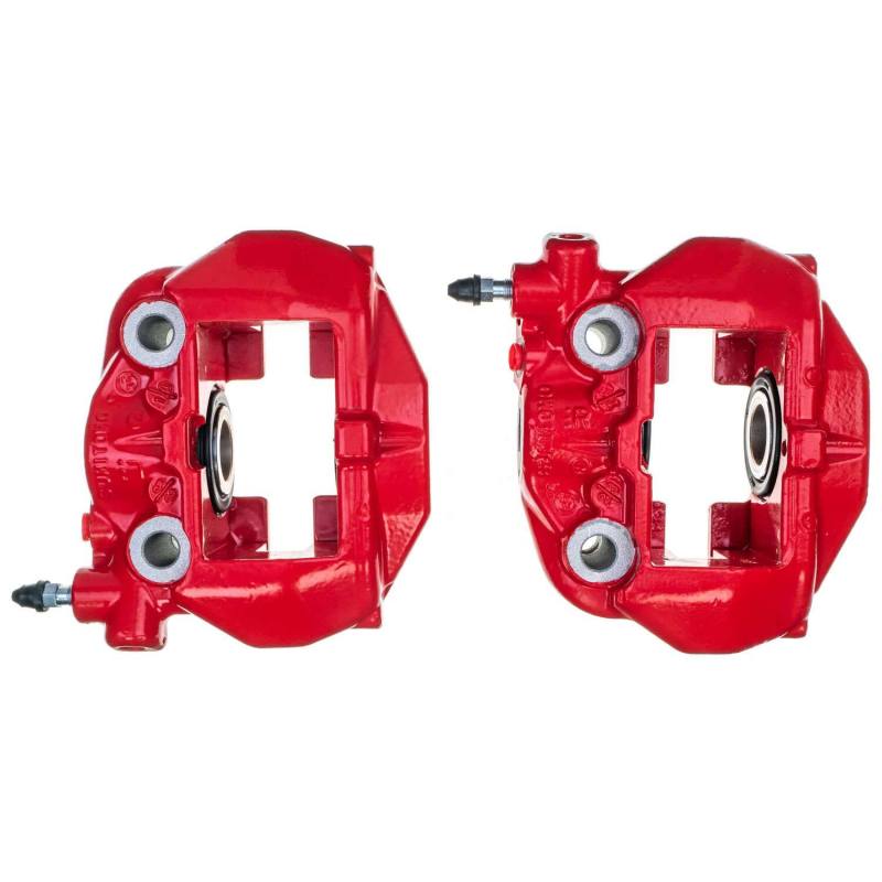PSB Red Calipers - Power Stop 01-06 Lexus LS430 Rear Red Calipers w/o Brackets - Pair
