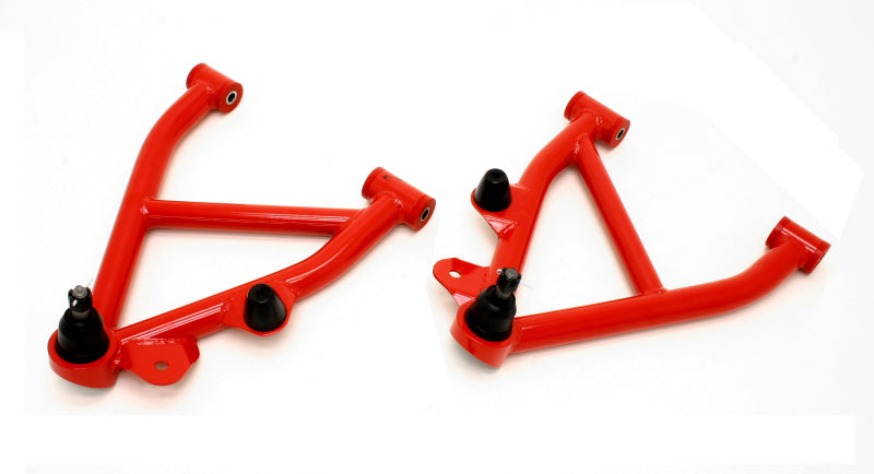 BMR Control Arms - BMR 82-82 3rd Gen F-Body Non-Adj. A-Arms Lower (Polyurethane) w/ No Spring Pocket - Red