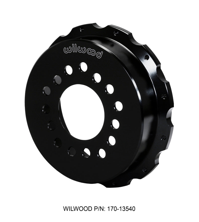 WIL Rotor Hat - Wilwood Hat-Park Brake 1.95in Offset - Aluminum Multi-5 Lug - 12 on 8.75in
