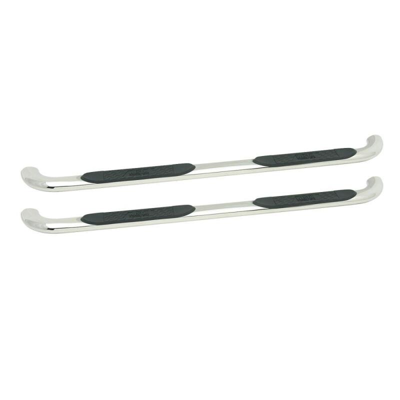 WES Nerf Bars - Platinum 4 - Westin 2019 Chevrolet Silverado/Sierra 1500 Crew Cab Platinum 4 Oval Nerf Step Bars - SS