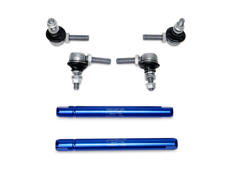 SPR Sway Bar Links - SuperPro 2004 Mazda 3 i Front HD Adjustable End Link Set (10mm Studs 254mm to 305mm)