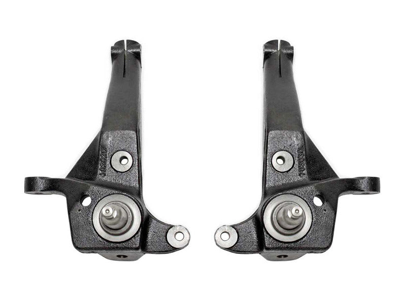 MXT Lift Spindles - MaxTrac 98-00 Ford Ranger 2WD w/Coil Susp. (Non Stabilitrak) 4in Front Lift Spindles