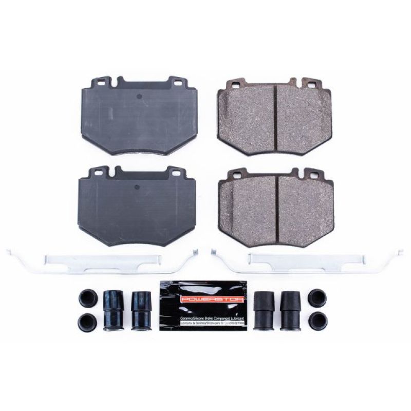 PSB Z23 Evolution Brake Pads - Power Stop 05-06 Mercedes-Benz S500 Front Z23 Evo Sport Brake Pad w/Hardware
