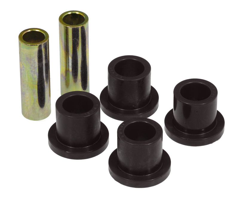PRO Spring/Shackle Bush- Blk - Prothane 73-79 Ford F350 Supercab 2wd Frame Shackle Bushings - Black