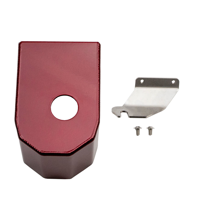 WCF Master Cylinder Cover - Wehrli 06-23 Cummins 5.9L & 6.7L Brake Reservoir Cover - WCFab Red