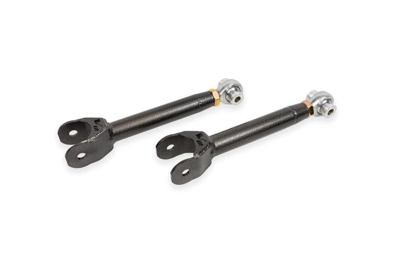BMR Trailing Arms - BMR 15-19 Cadillac CTS-V (3rd Gen) Upper Trailing Arms - Single Adjustable - Black Hammertone