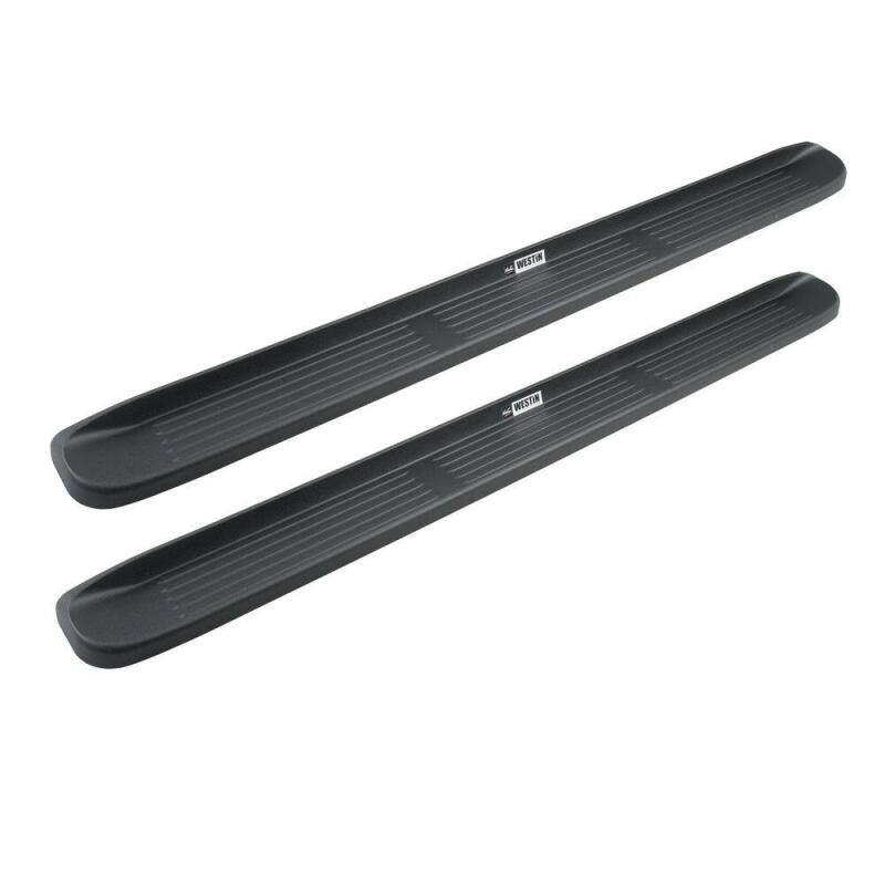 WES Running Boards - Molded - Westin Molded Step Board Unlighted 93 in - Black
